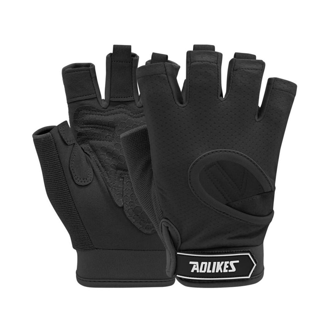 Guantes Deportivos Aolikes HS-119 Negro Gym Crossfit