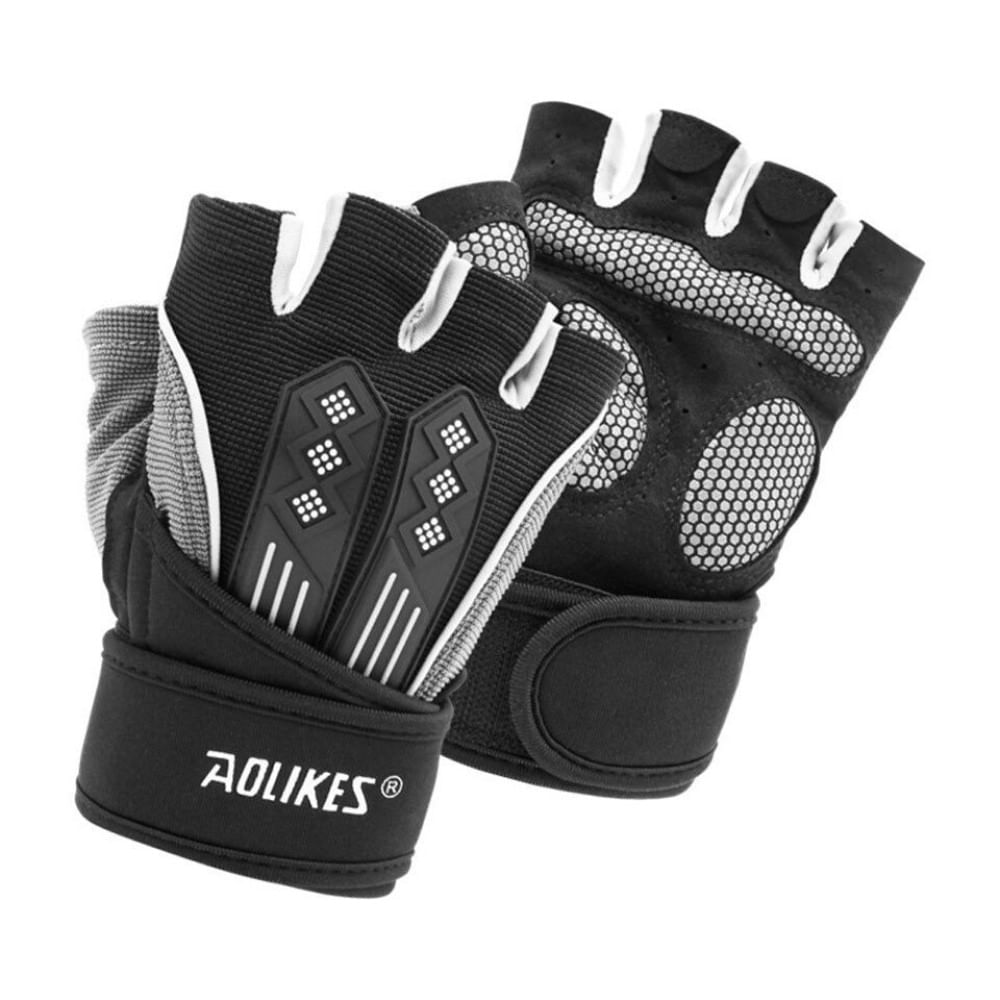Guantes Deportivos Aolikes A115-02 Gym Levantamiento Pesas