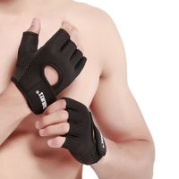 Guantes Deportivos Aolikes A-1678 Negro Gym Ligeros