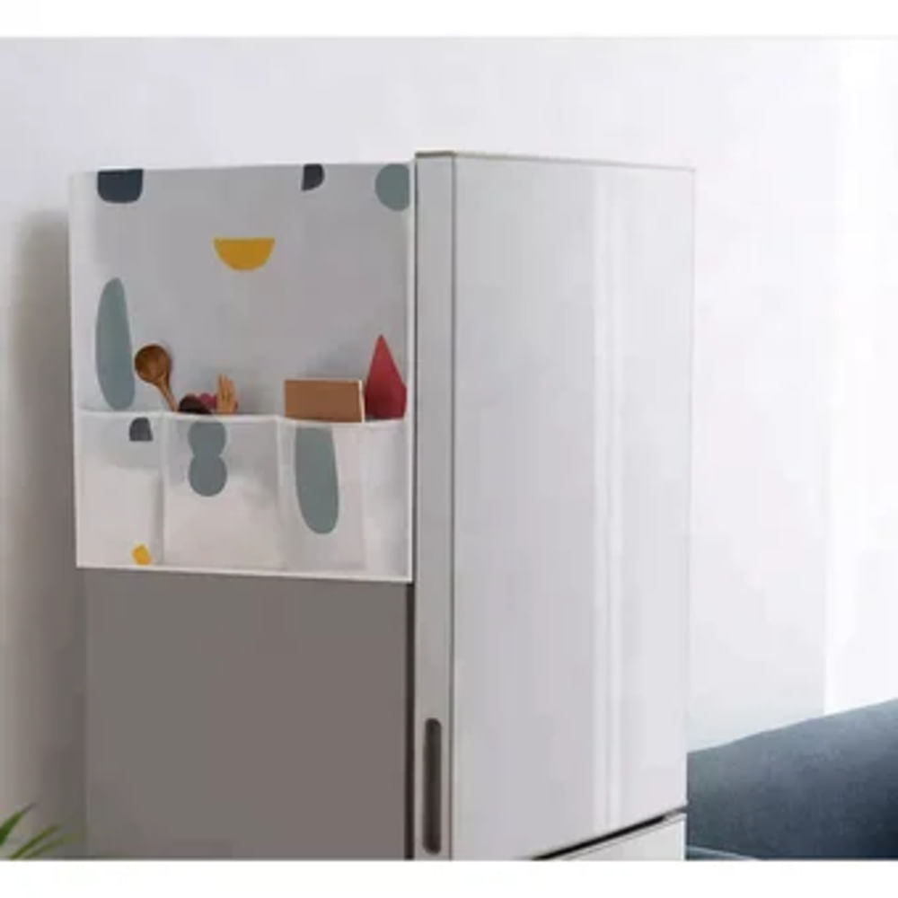 Protector organizador de microondas y refrigerador impermeable