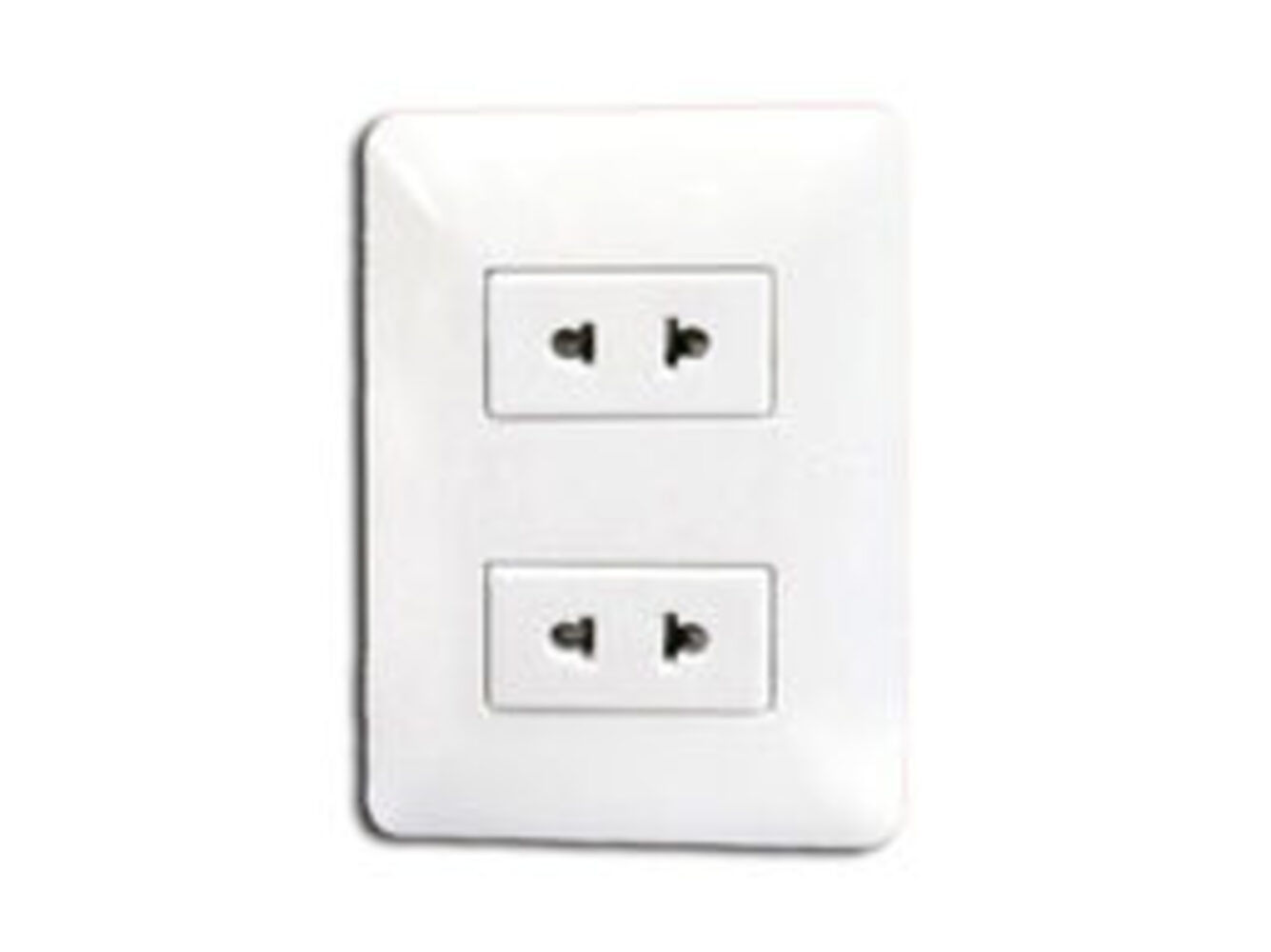 Tomacorriente Universal Doble Dado 2 Polos bm1202 Opalux
