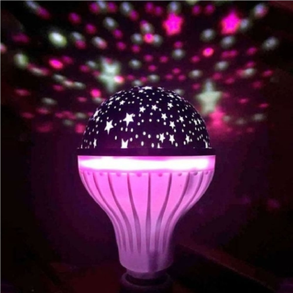 Bombilla Proyector de Estrellas