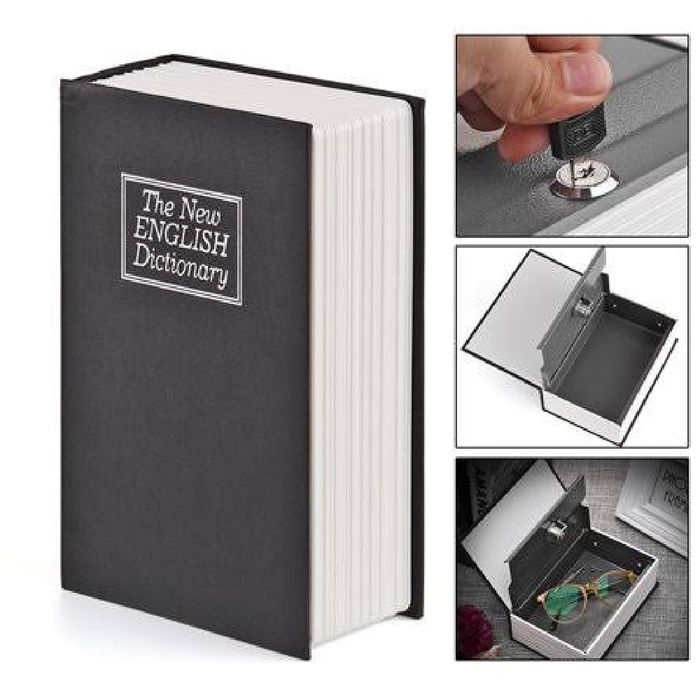 Caja Fuerte En Forma De Libro Promart