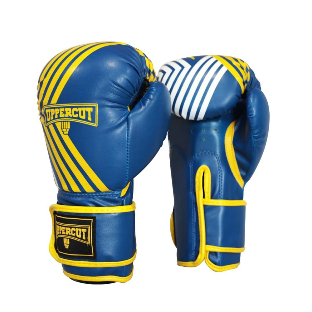 Guantes de Box Azul Niños 8 onzas 6 A 10 Años UPPERCUT
