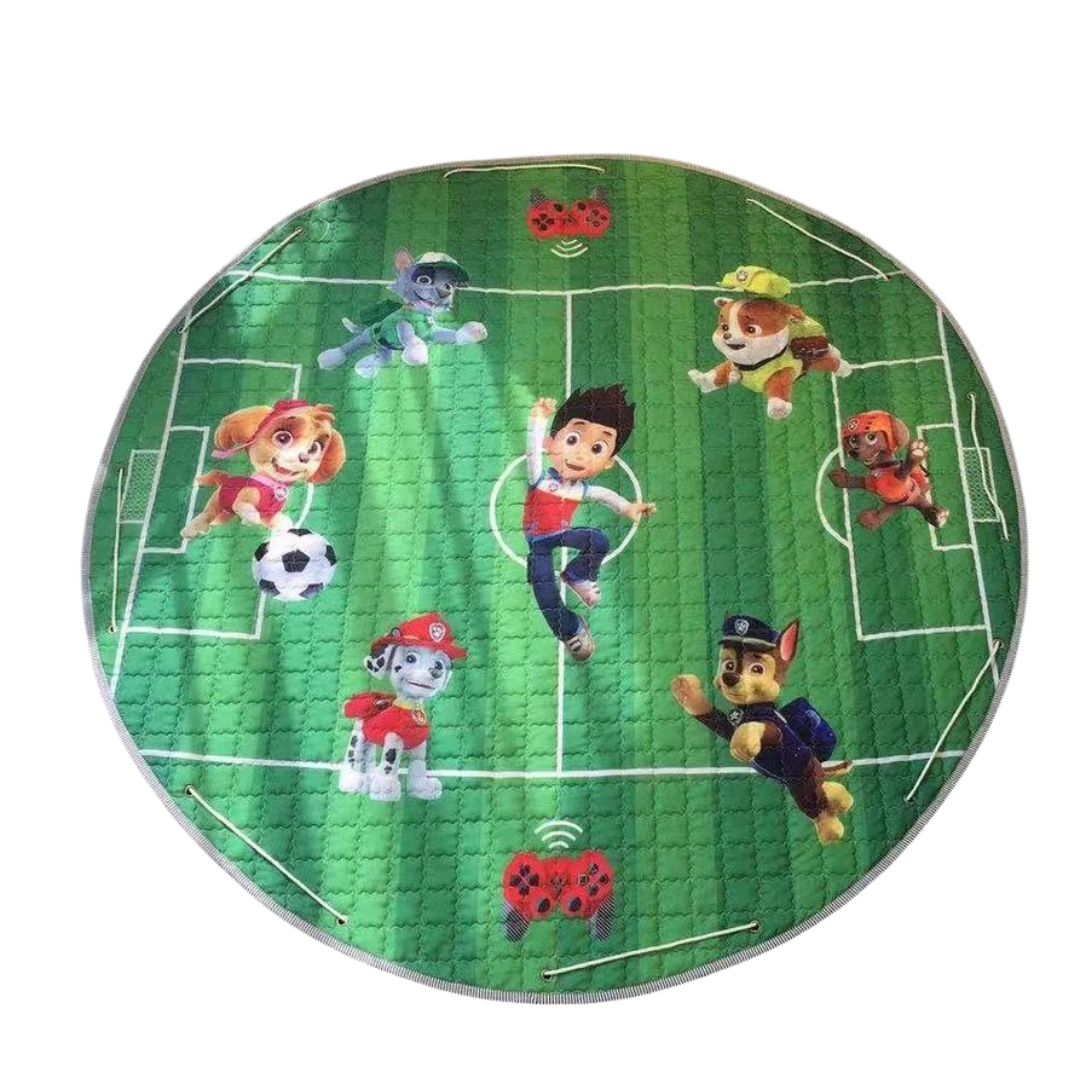 Alfombra Bolso 2 en 1 de Paw Patrol Multiusos Verde