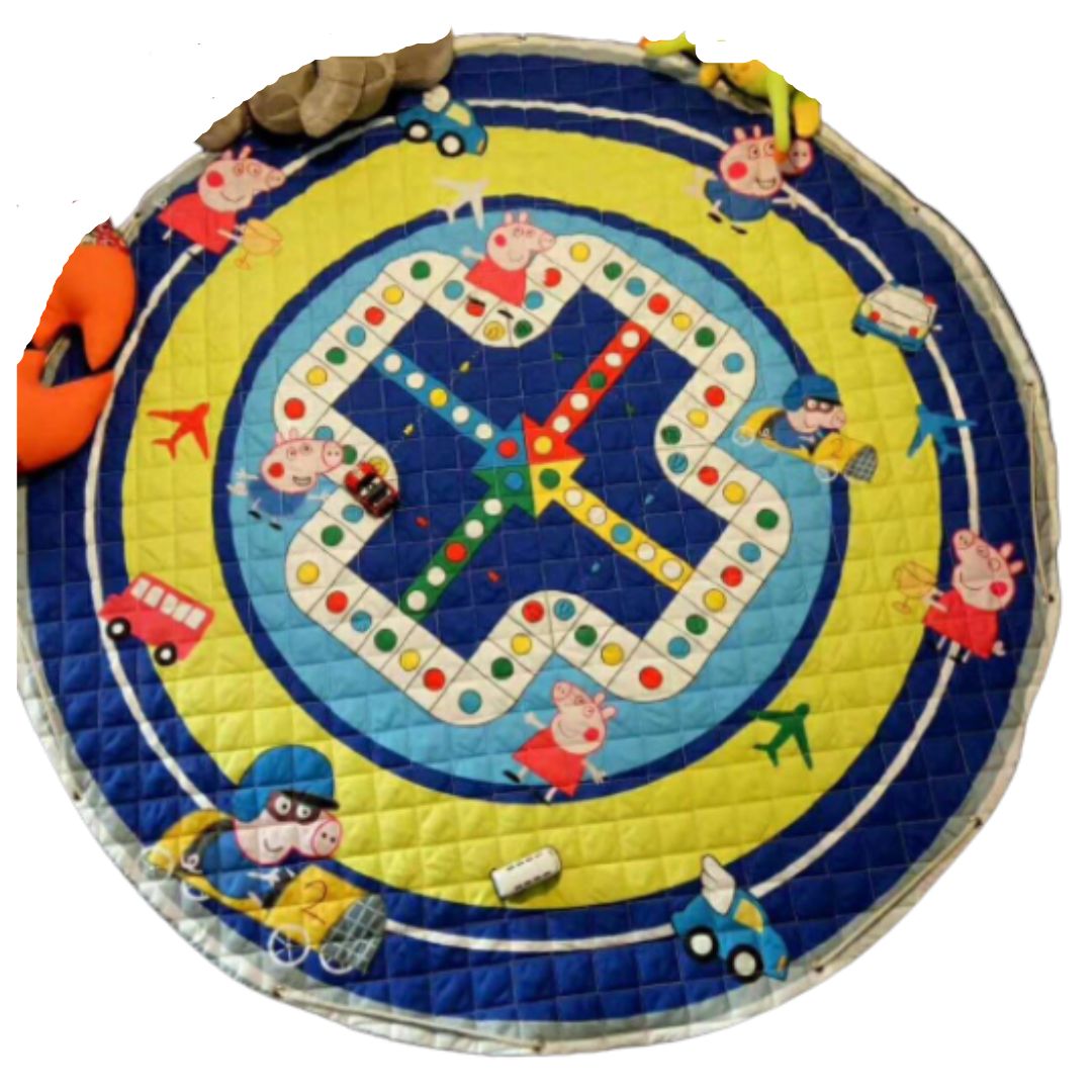 Alfombra Bolso 2 en 1 Pepa Pig  Multiusos Azul