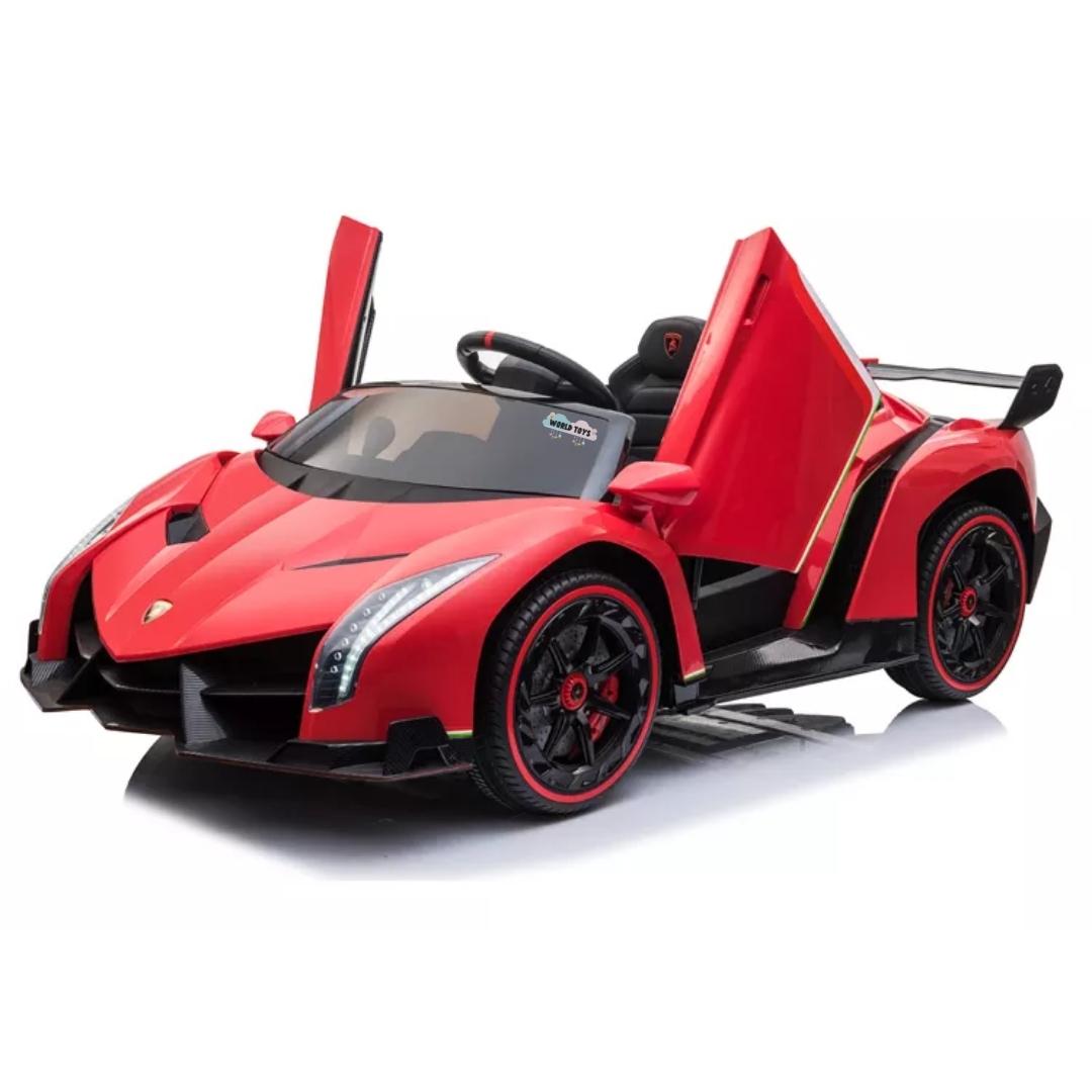 Auto a Batería Lamborghini Veneno Rojo