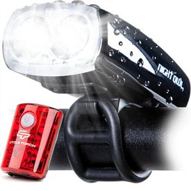 Luz LED para Bicicleta o Scooter con Bateria Recargable - Promart