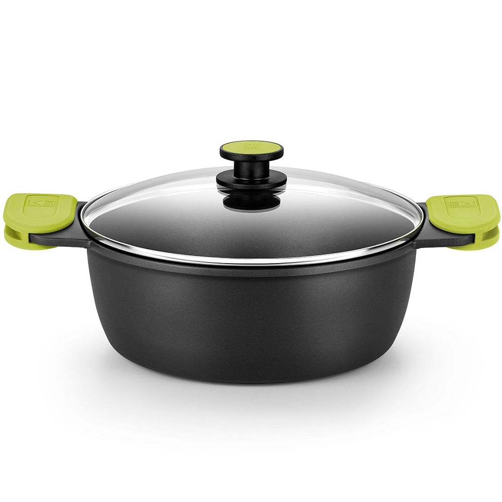 Lacor 45028 Casseruola con Coperchio Foodie 28x12,5 CM Acciaio Inox Lacor 45028 Casseruola con Coperchio Foodie 28x12,5 CM Acciaio Inox
