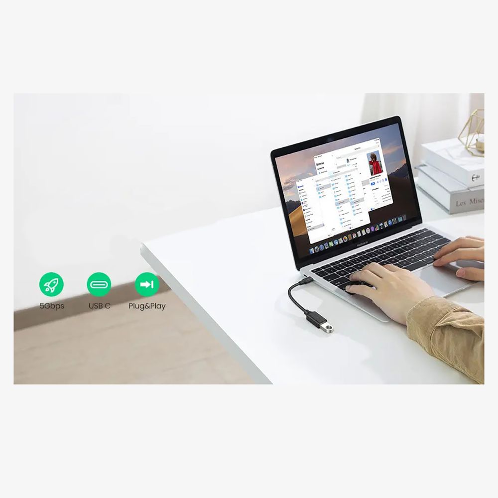 Cable OTG MicroUSB con alimentación para SmartPhones y Tablets