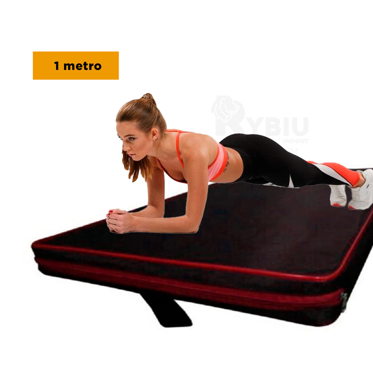Colchoneta para Ejercicios Rojo de 1M
