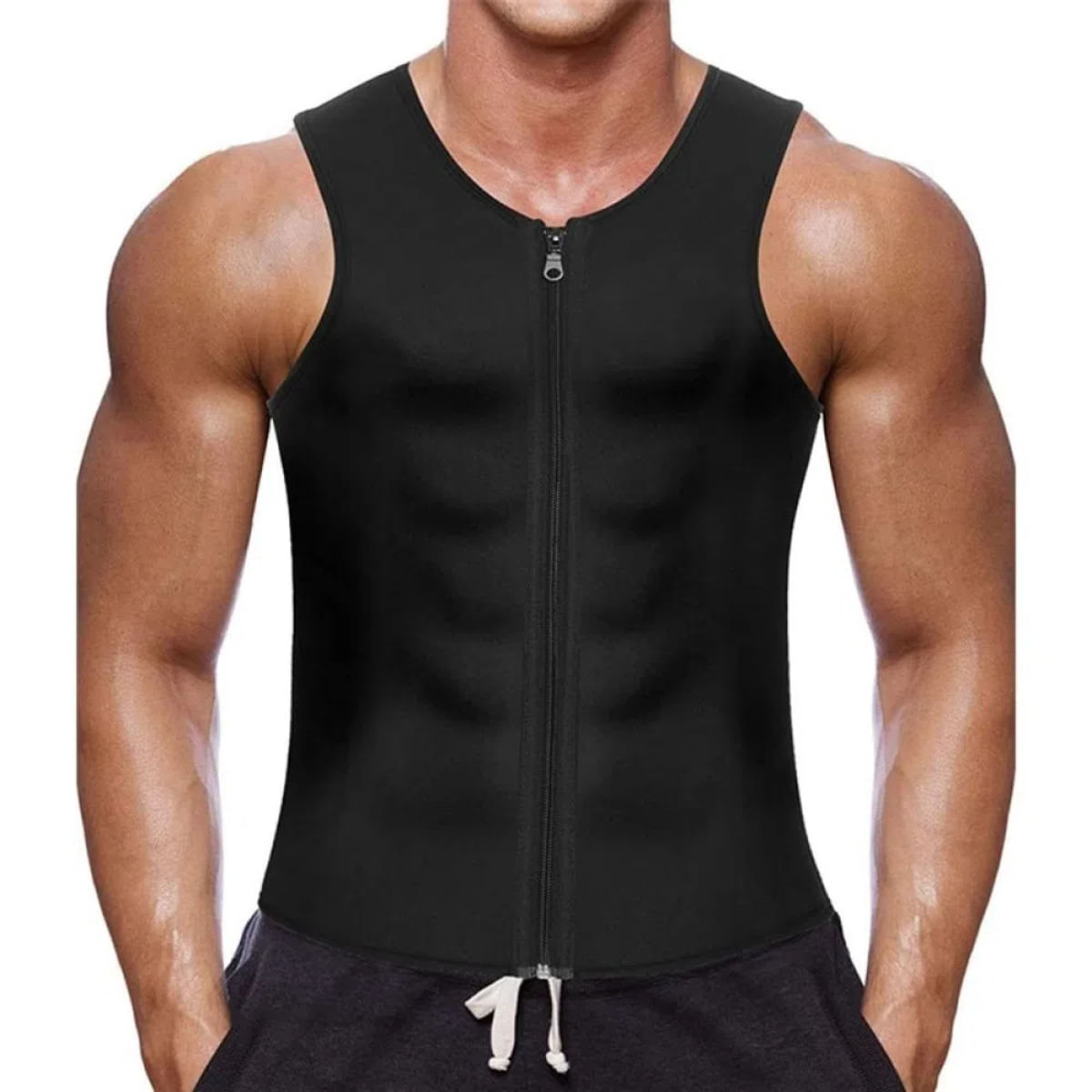 Chaleco Térmico Hombre Reductor Negro Talla M