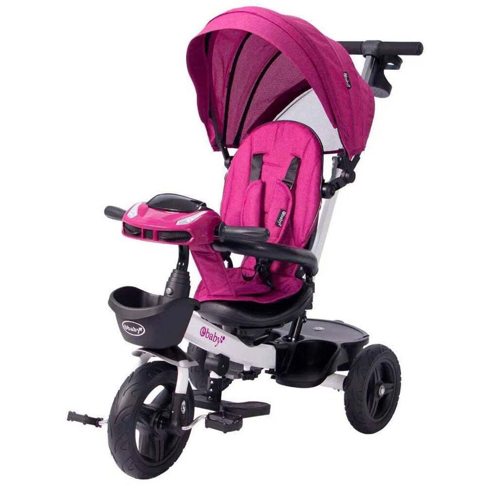 Triciclo Guiador Ebaby Aria 334 Morado Usb/Bluetooth