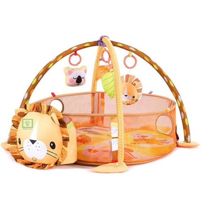 Gimnasio de Bebe Didáctico Ideal León en con Pelotas Promart