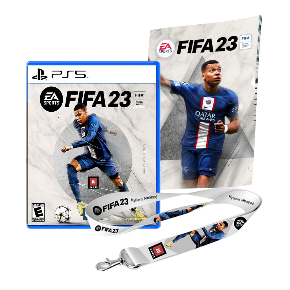 Fifa 23 Playstation 5 + Lanyard y Poster - Promart