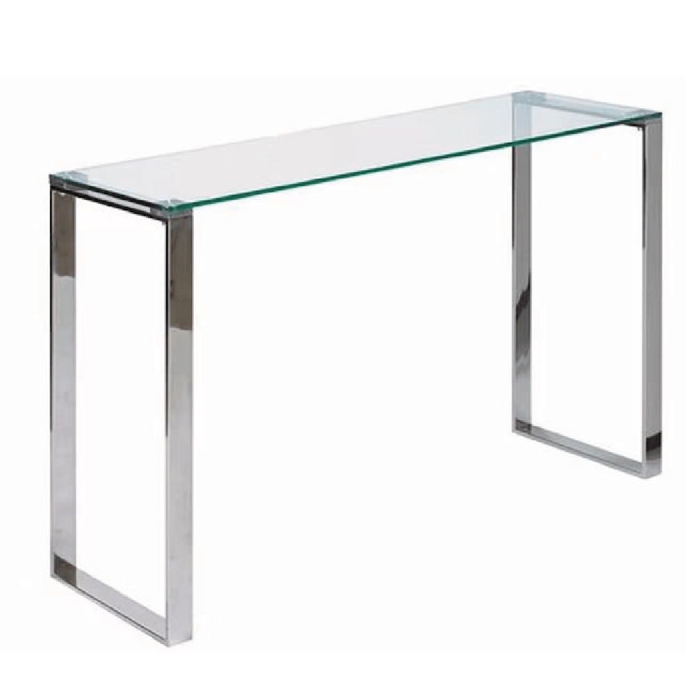 Consola Recibidor Isabelle Acero Inoxidable Alto Hogar