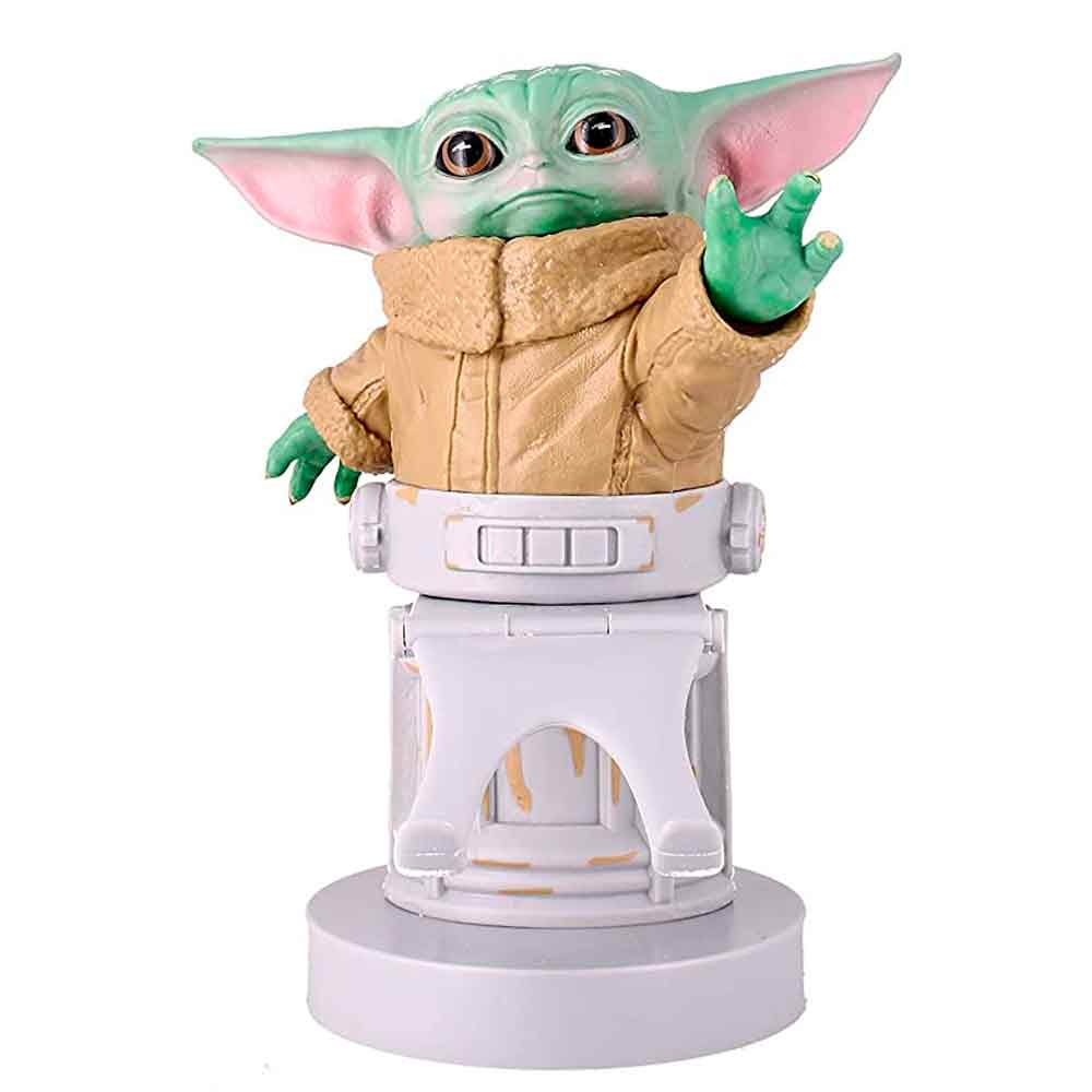 Figura Baby Yoda Cable Guys Soporte 19cm