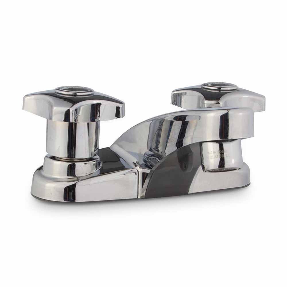 Mezcladora para Lavatorio Bimando Italgrif Punta sal 4"" Baja Plata Cromado