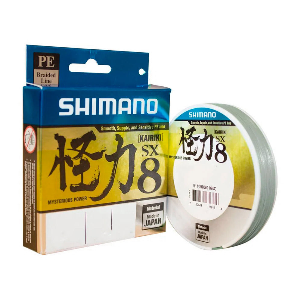 Shimano Kairiki 40 lb 150m Steel Gray