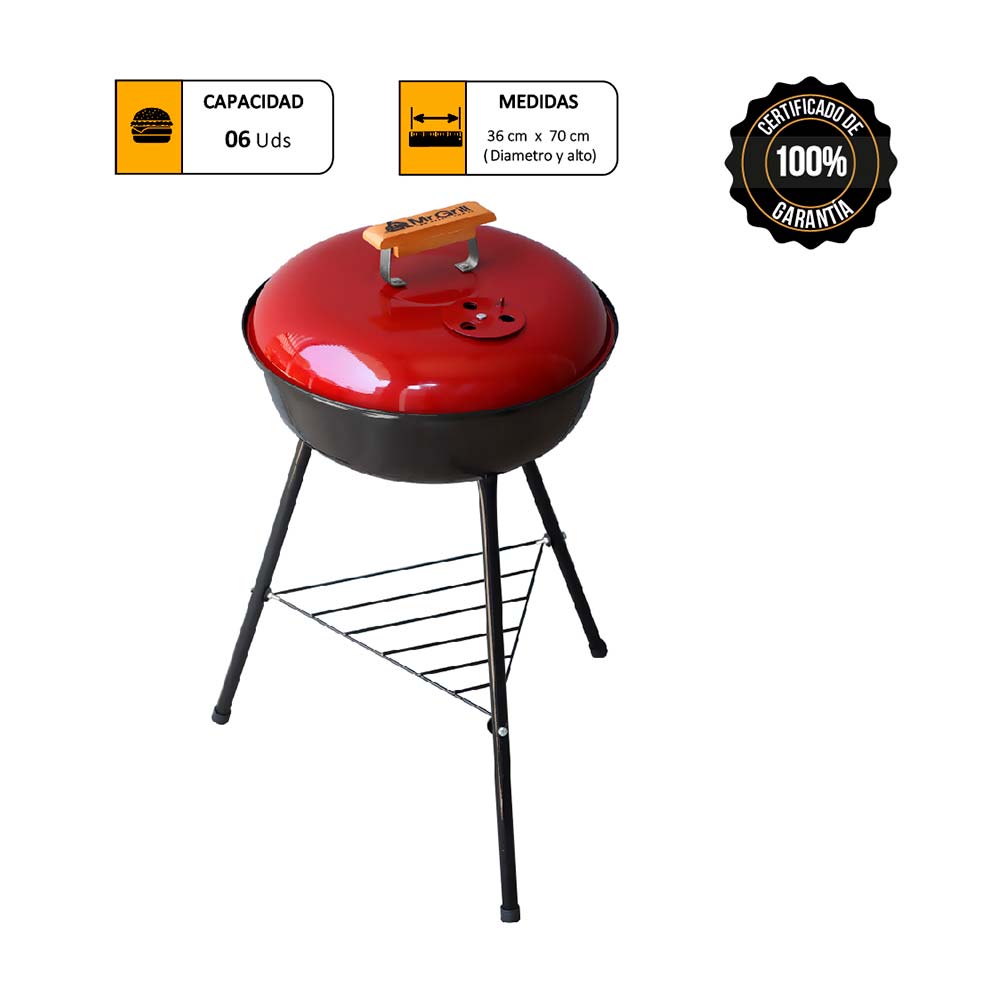 Parrilla Circular Mr. Grill Handy