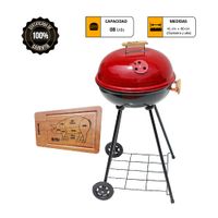 Parrilla Circular Mr. Grill Round + Tabla de Picar Pig