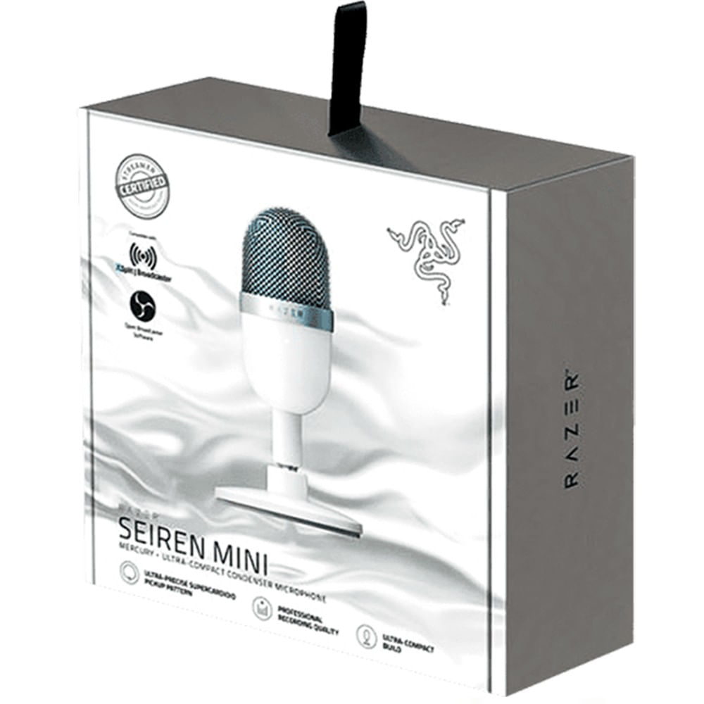Microfono Razer Seiren Mini Usb Streaming Supercardioide Negro - Promart