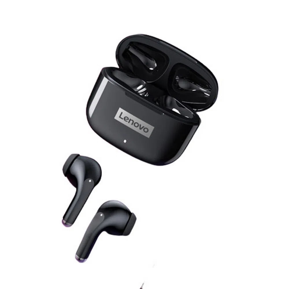 Audifono Bluetooth Lenovo Lp40 Pro Tws Inalambrico Negro Promart 3386