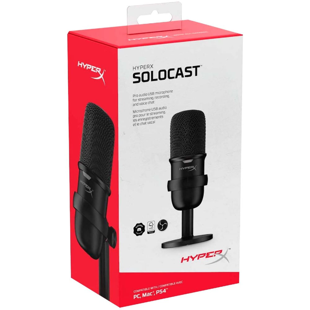 Micrófono Hyperx Solocast Blanco - Promart