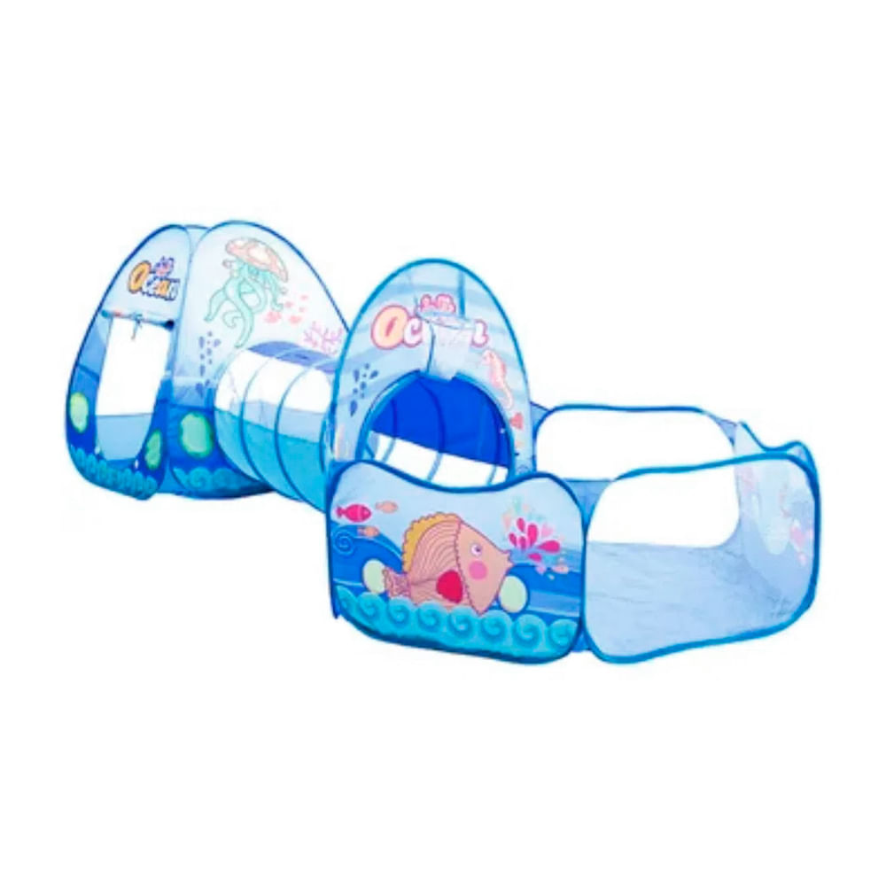 Carpa Armable Infantil 3 en 1 Modelo Océano