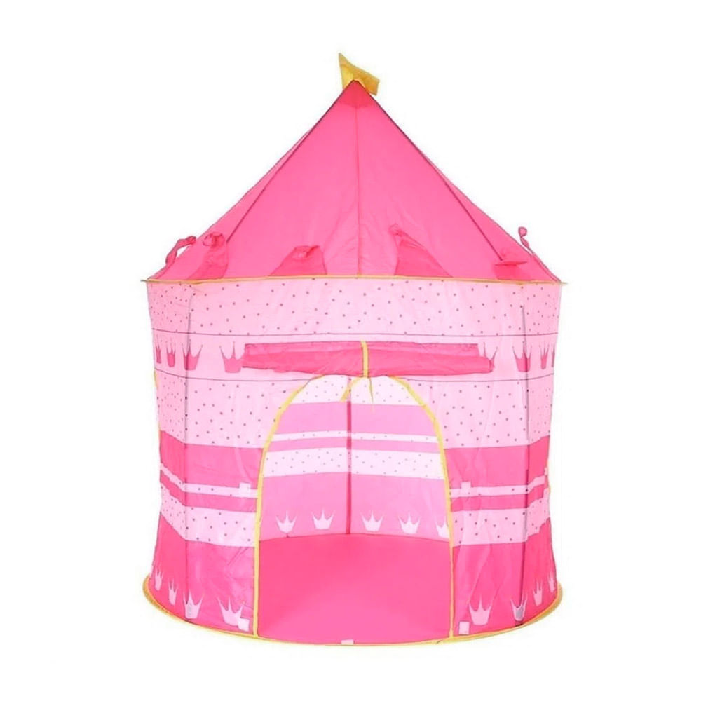 Carpa Castillo Princesa Armable para Niña Rosado