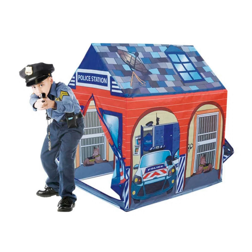 Carpa Estación De Policía Game Power