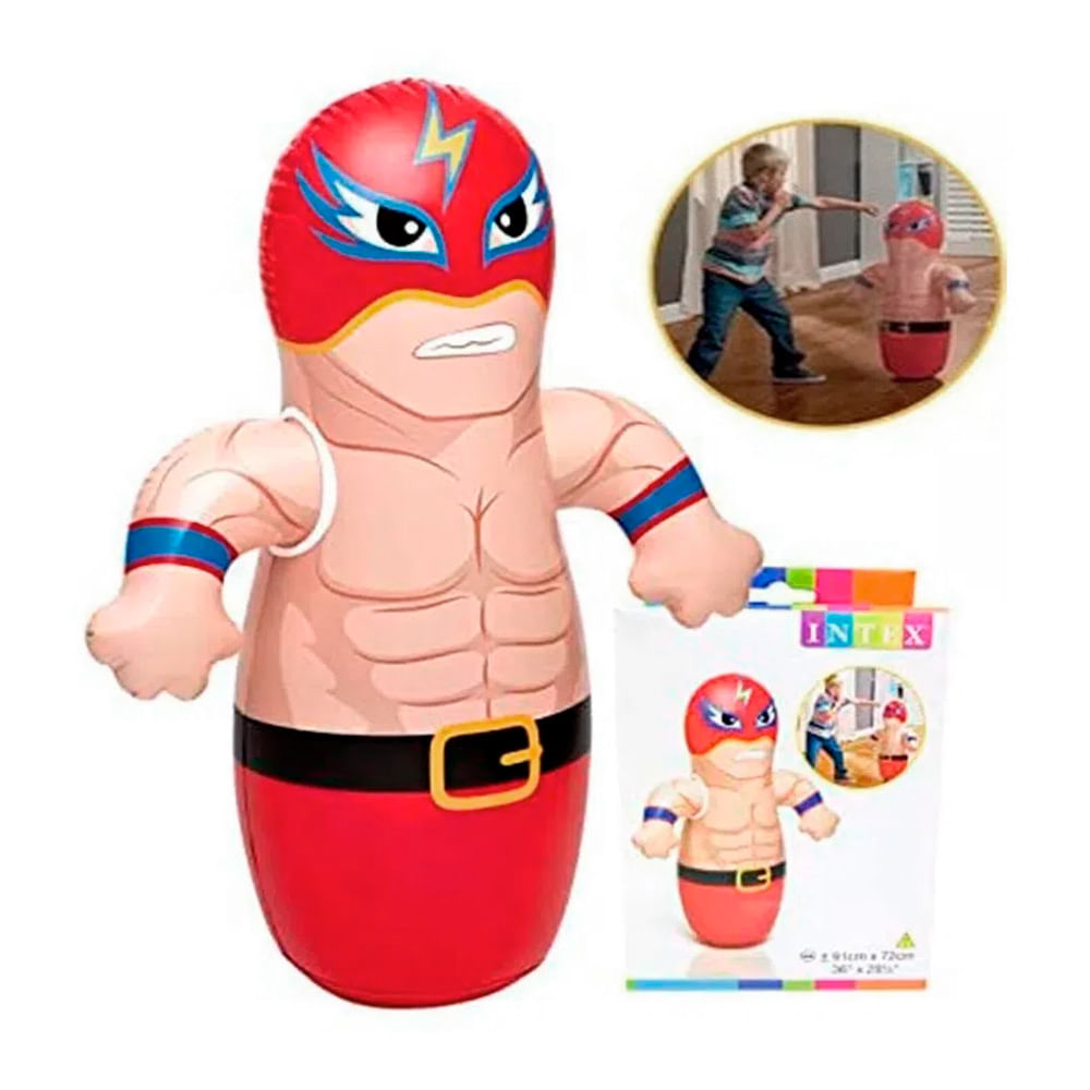 Porfiado Boxeador Inflable