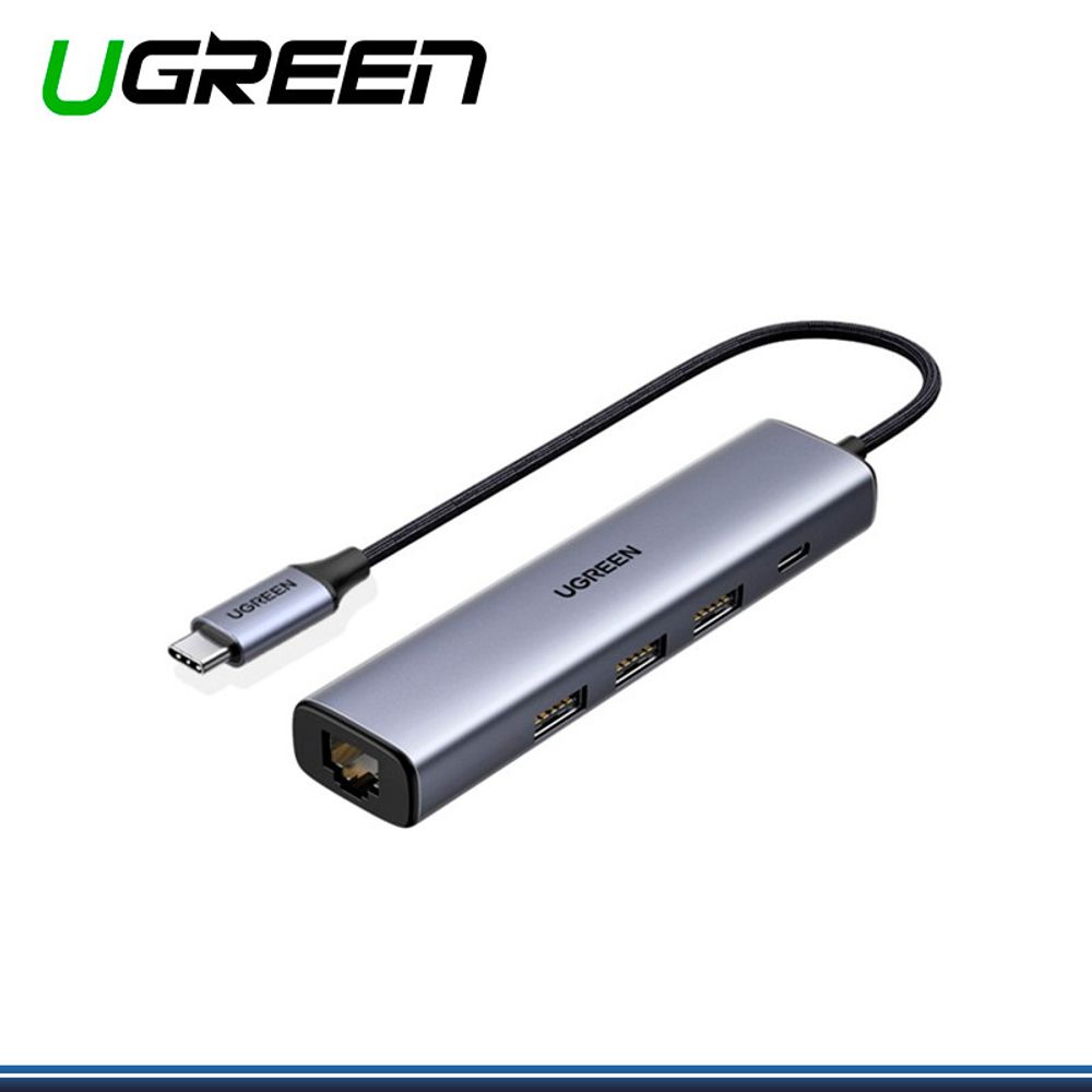 Adaptador 9 en 1 UGREEN  RJ45 VGA HDMI USB 3.0 y Más