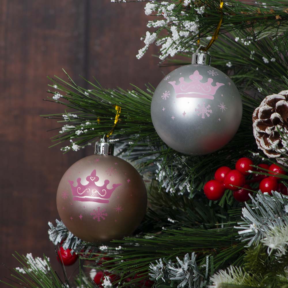 Juego de 6 Esferas Rosado Miro Madrid