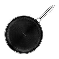 Sartén de Acero Inoxidable Roichen con Mango de 32cm