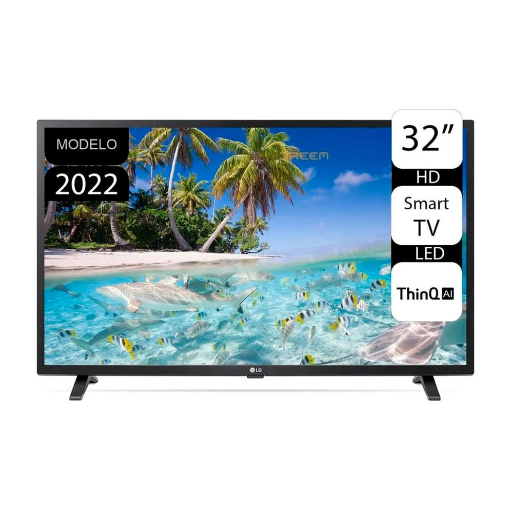 TELEVISOR LG LED HD 32 SMART TV CON THINQ AI 32LQ630BPSA 2022 - Promart