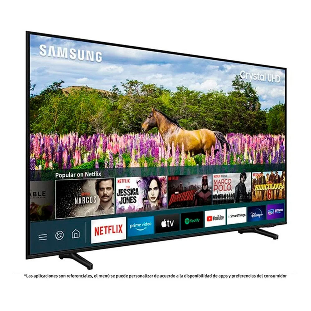 Televisor Samsung Crystal UHD 50" Ultra HD / 4K Smart TV UN50AU8000GXPE ...