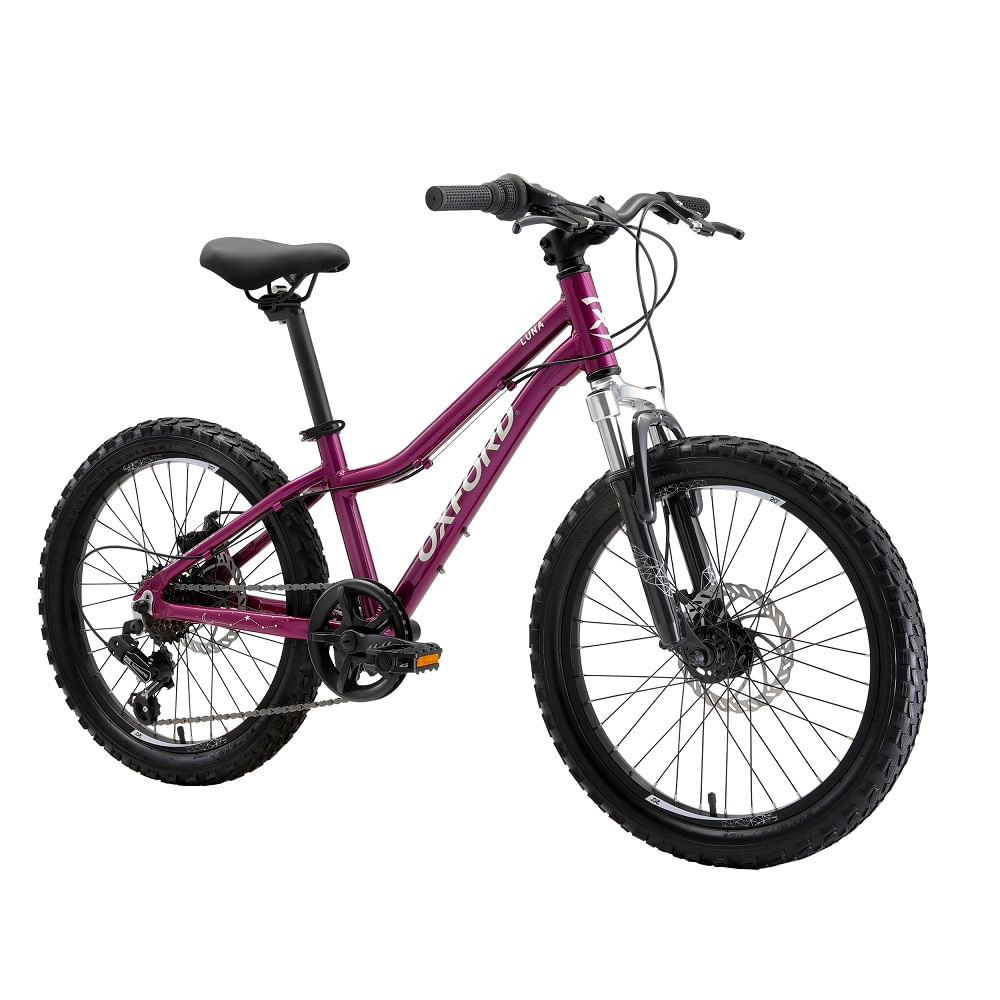 Bicicleta Oxford Luna Aro 20 6v Morado