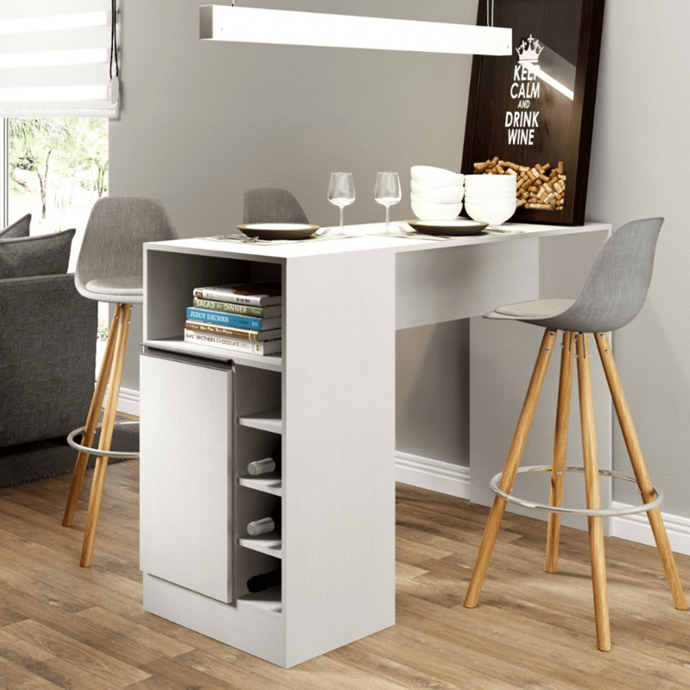 Mesa Desayunador Estrella Blanco