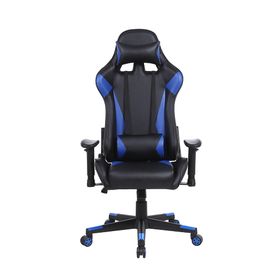 Silla-gamer-racing-pro-azul Muebles - Oficina - Sillas Gamer – Promart