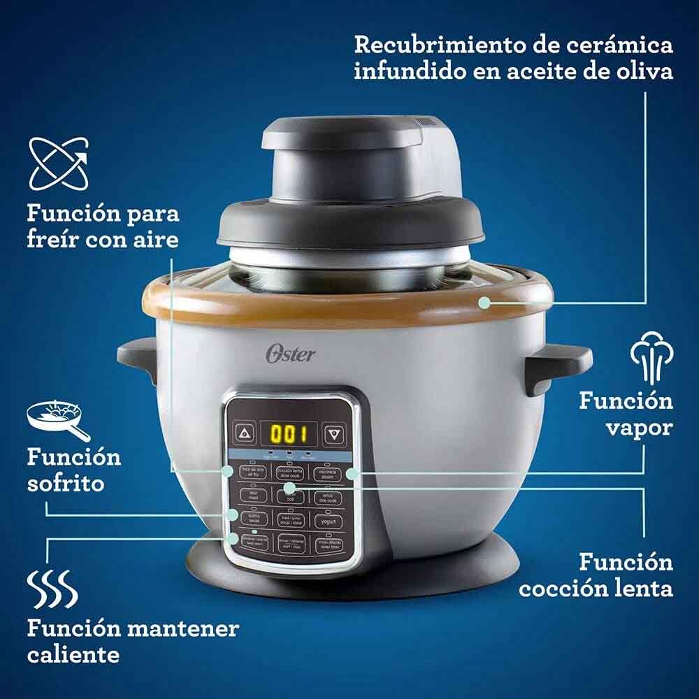 Olla Arrocera Eléctrica Ichimatsu 10 Litros Multiusos Verde - Promart