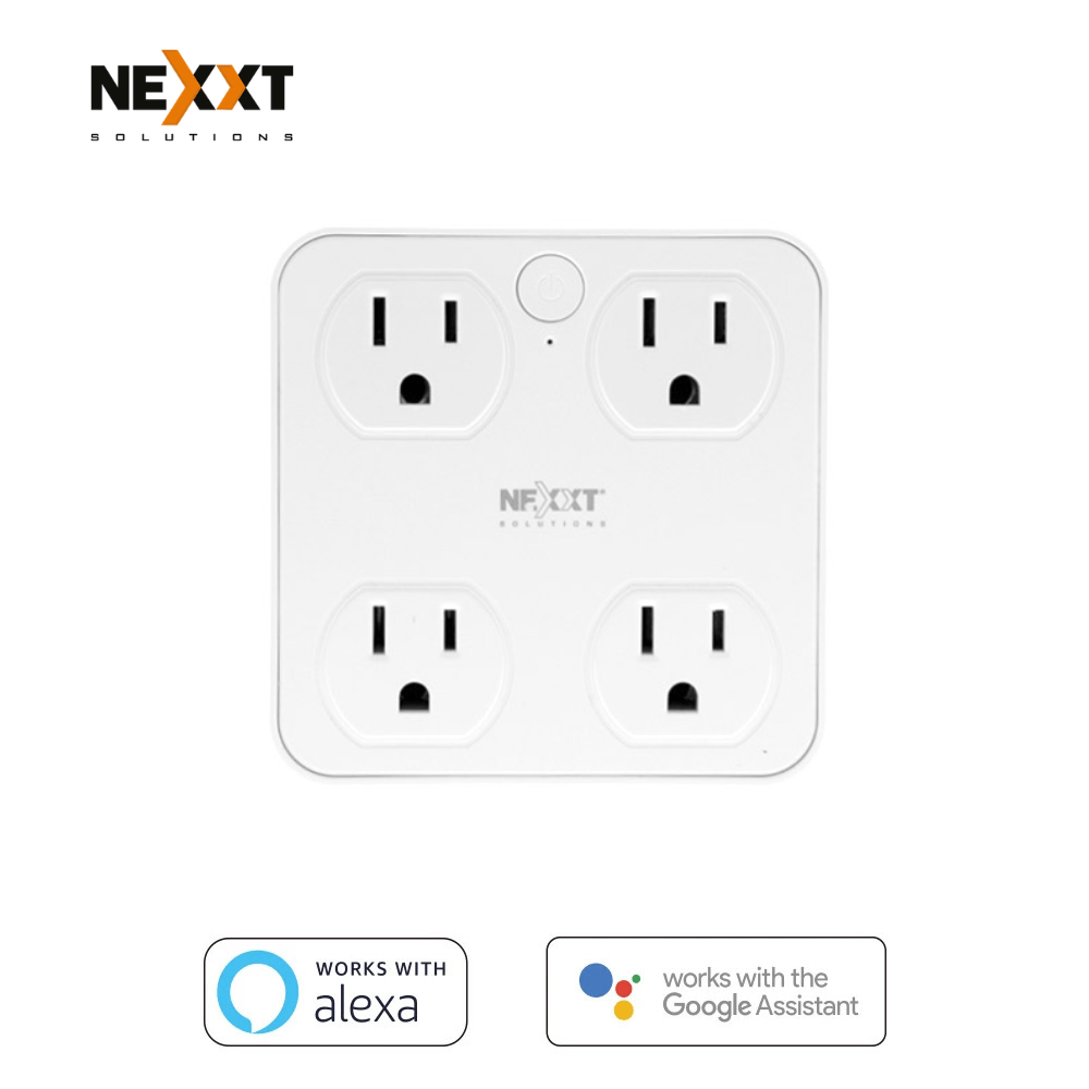 Enchufe Inteligente Wi Fi empotrable Nexxt Con Usb