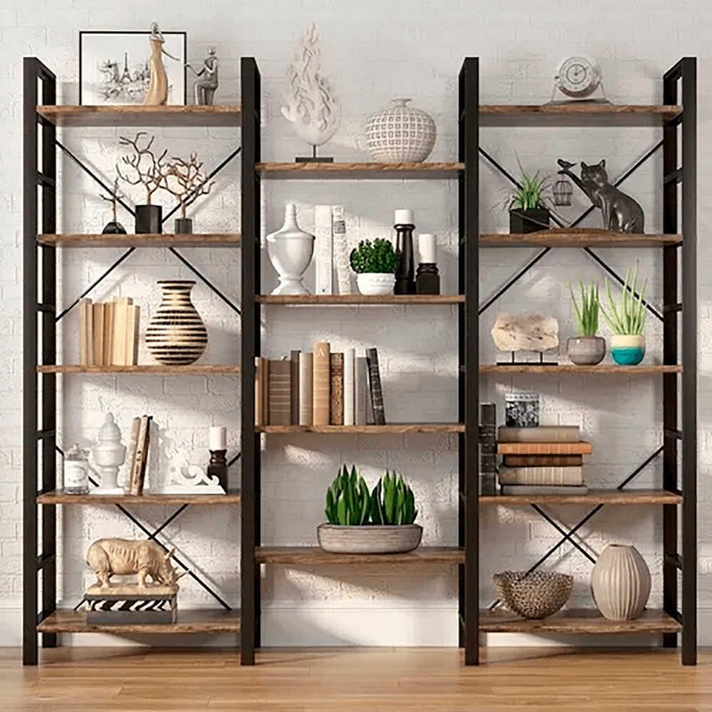 Estante Steel & Wood Marrón 240 cm