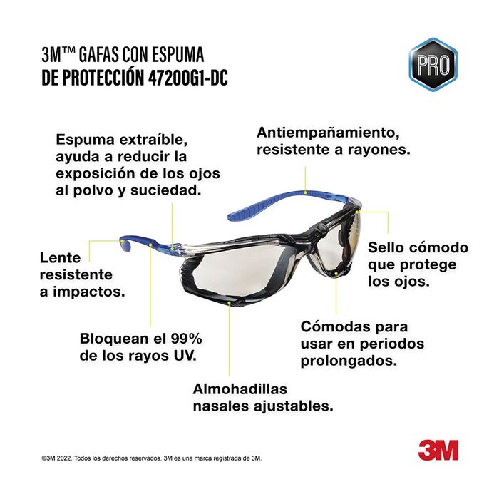 3m Virtua Promart Lentes 3m Lentes De Seguridad 3M