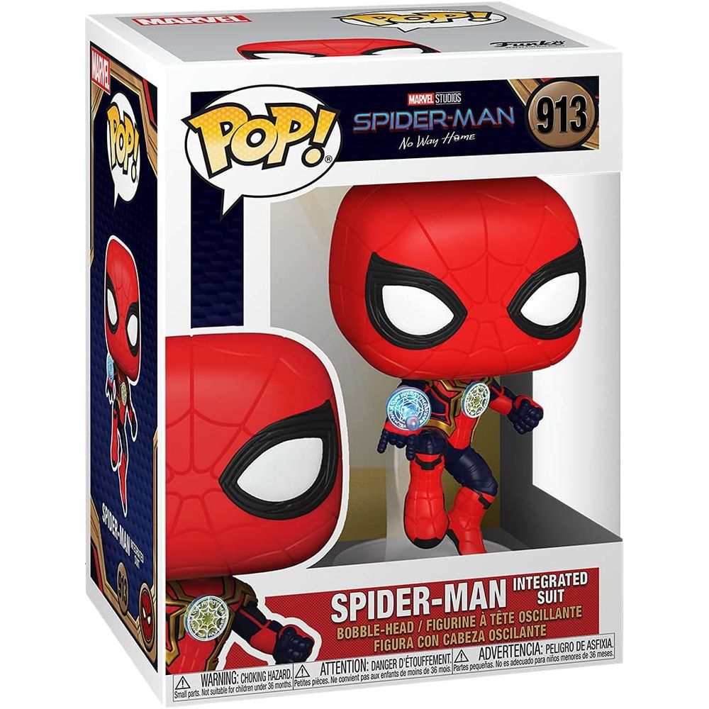 Funko Pop! Marvel Spider-Man: No Way Home - SpiderMan Integrated Suit #913  - Promart