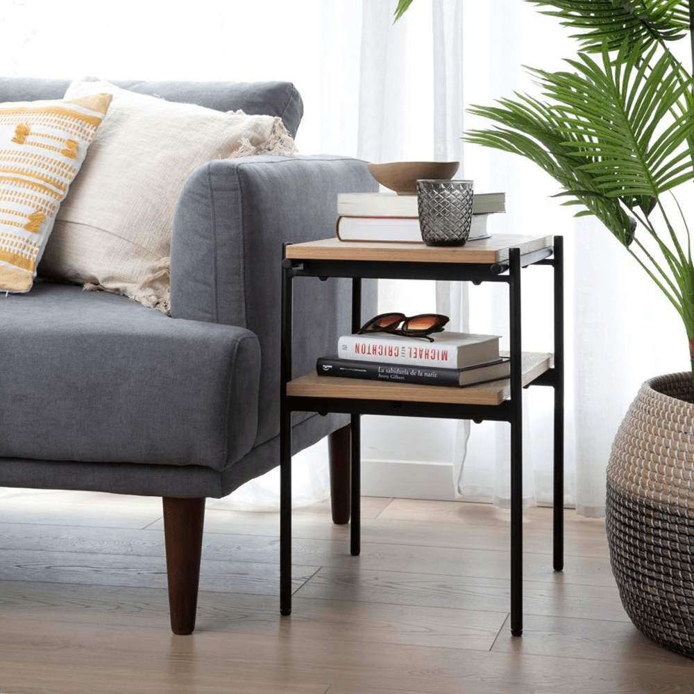 Mesa Auxiliar Caxamarca Marrón