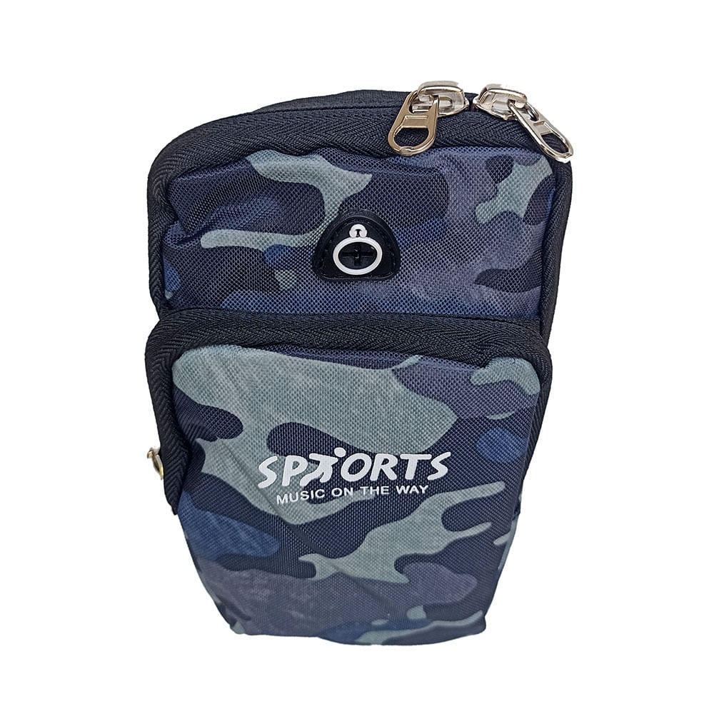 Canguro Deportivo Porta Celular y Accesorios Verde