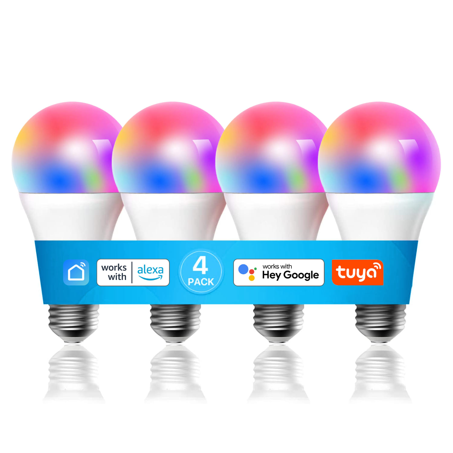 Foco Inteligente Dohome Msl100pk4 Alexa Google