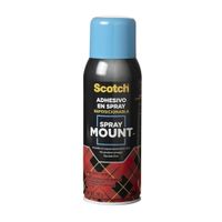 Adhesivo 3M Scotch Spray Mount 6065 Negro 290g