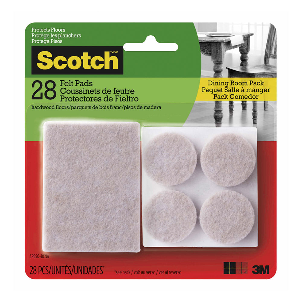 Felpa Scotch Pack Comedor Beige x 28 Unidades